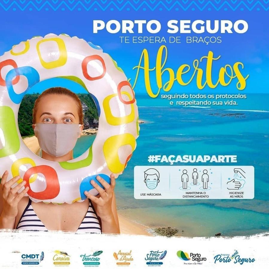 America Praia - InstaCasa Porto Mar Porto Seguro Exterior foto